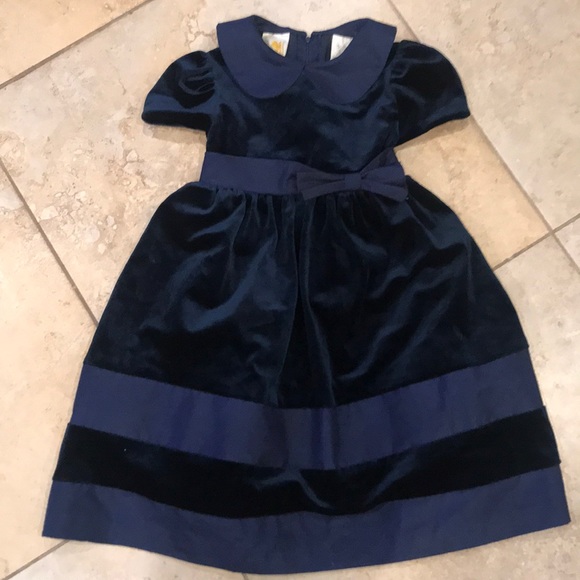 NW Other - NW Girl Velvet  Blue Dress size 5